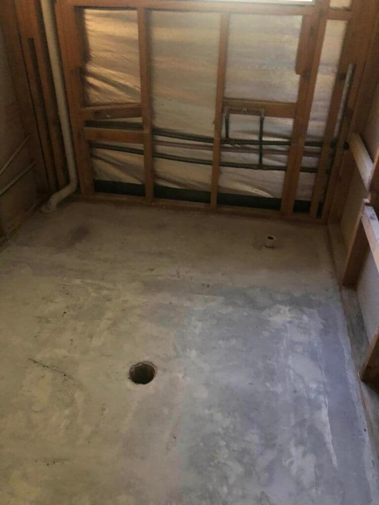 Bathroom strip out