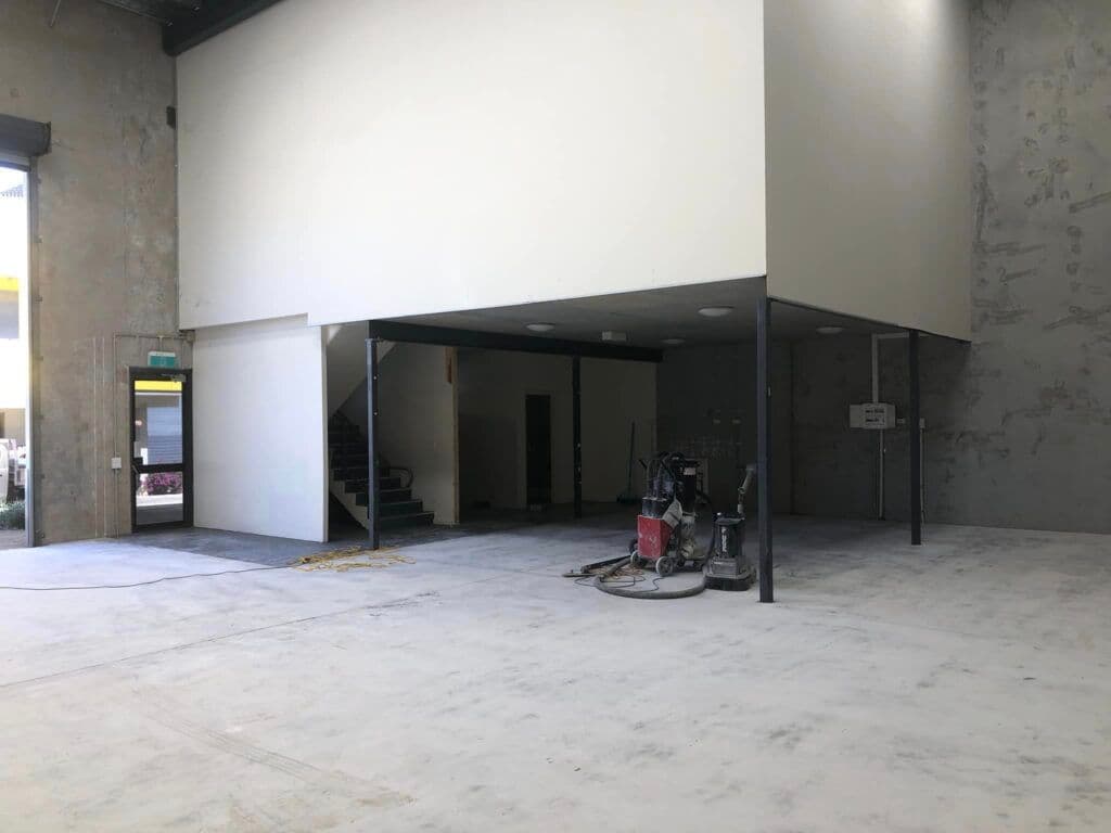 Strip It Out Demolition team at work on a commercial project